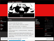 Tablet Screenshot of ncftlit101.wordpress.com