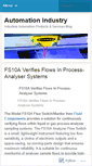 Mobile Screenshot of industryautomation.wordpress.com