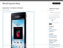 Tablet Screenshot of motoqspanish.wordpress.com
