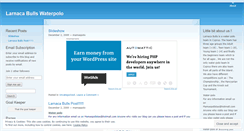 Desktop Screenshot of larnacabulls.wordpress.com