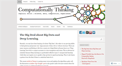 Desktop Screenshot of computationallythinking.wordpress.com