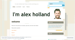 Desktop Screenshot of imalexholland.wordpress.com