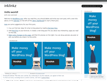 Tablet Screenshot of inklinkz.wordpress.com