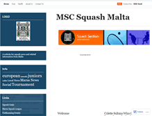 Tablet Screenshot of marsasquash.wordpress.com