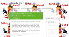 Desktop Screenshot of familycourtcircus.wordpress.com