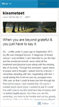 Mobile Screenshot of kissmeteet.wordpress.com