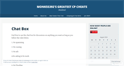 Desktop Screenshot of monk55392.wordpress.com