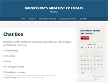 Tablet Screenshot of monk55392.wordpress.com