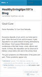 Mobile Screenshot of healthylivingtips101.wordpress.com