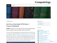 Tablet Screenshot of computelogy.wordpress.com