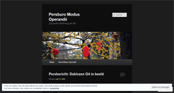Desktop Screenshot of persburomodusoperandii.wordpress.com
