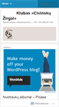 Mobile Screenshot of civinskuzirgai.wordpress.com