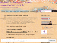 Tablet Screenshot of osobnisvemir.wordpress.com