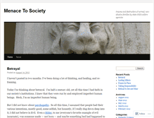 Tablet Screenshot of cpsmenacetosociety.wordpress.com