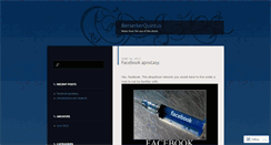Desktop Screenshot of berserkerquintus.wordpress.com