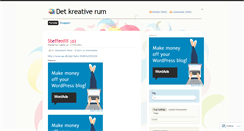 Desktop Screenshot of detkreativerum.wordpress.com
