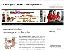 Tablet Screenshot of caramengobatikankerkolonalami.wordpress.com