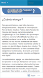 Mobile Screenshot of gimnasiocuerpo.wordpress.com