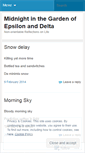 Mobile Screenshot of epsilongardener.wordpress.com
