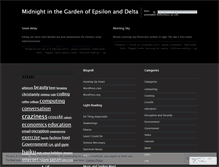 Tablet Screenshot of epsilongardener.wordpress.com