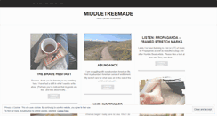 Desktop Screenshot of middletreemade.wordpress.com