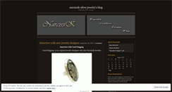 Desktop Screenshot of narcissikjewelry.wordpress.com