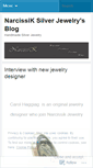 Mobile Screenshot of narcissikjewelry.wordpress.com