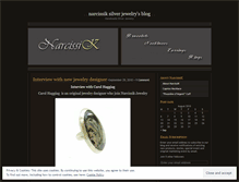 Tablet Screenshot of narcissikjewelry.wordpress.com