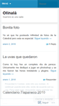 Mobile Screenshot of olinala.wordpress.com