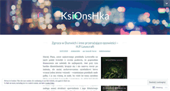 Desktop Screenshot of ksionshka.wordpress.com