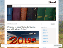 Tablet Screenshot of ireaddadabooks.wordpress.com
