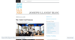 Desktop Screenshot of josephllanes.wordpress.com