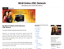 Tablet Screenshot of dbcnetworkku.wordpress.com