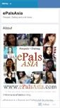 Mobile Screenshot of epalsasia.wordpress.com