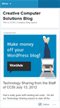 Mobile Screenshot of ccsi.wordpress.com
