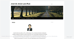 Desktop Screenshot of jjlararuiz.wordpress.com