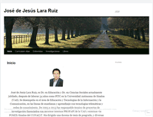Tablet Screenshot of jjlararuiz.wordpress.com