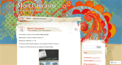 Desktop Screenshot of caucasusart.wordpress.com