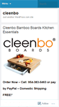 Mobile Screenshot of cleenbo.wordpress.com