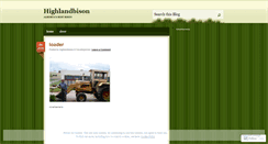 Desktop Screenshot of highlandbison.wordpress.com