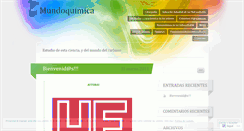 Desktop Screenshot of mundoquimica.wordpress.com