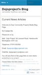 Mobile Screenshot of dojoproject.wordpress.com
