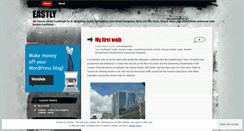 Desktop Screenshot of eastly.wordpress.com