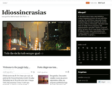 Tablet Screenshot of idiossincrasias.wordpress.com