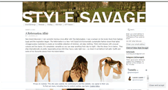 Desktop Screenshot of llfashionflash.wordpress.com