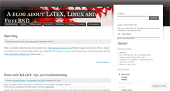 Desktop Screenshot of niktarace.wordpress.com