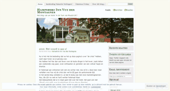 Desktop Screenshot of hotelvuedesmontagnes.wordpress.com