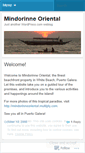Mobile Screenshot of mindorinneoriental.wordpress.com