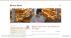 Desktop Screenshot of brianashani.wordpress.com