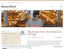 Tablet Screenshot of brianashani.wordpress.com